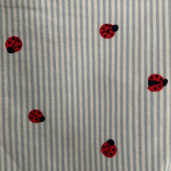 Cater’s Lady Bug peplum button up seersucker top sz 18 months - Picture 3 of 3